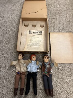 Puppet Company Ringo ORIGINAL SUPER RARE! JOHNNY RINGO GUN SMOKE Western Star Puppets Marx ...
