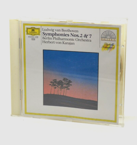 Herbert von Karajan - Beethoven: Symphonies No. 2 & 7 (CD) - Bild 1 von 3
