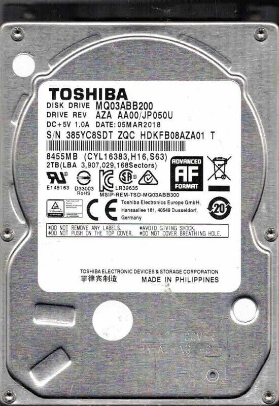 MQ03ABB200 AZA AA00/JP050U HDKFB08AZA01 T Philippines MQ03ABB200 AZA AA00/JP050U HDKFB08AZA01 T Philippines