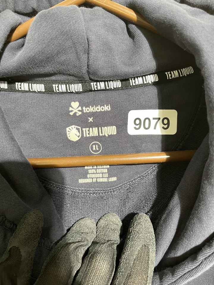 TokiDoki x Team Liquid Ninja Sudadera con Capucha Azul Marino Hombre Talla Extra Grande Foto 3 de 4