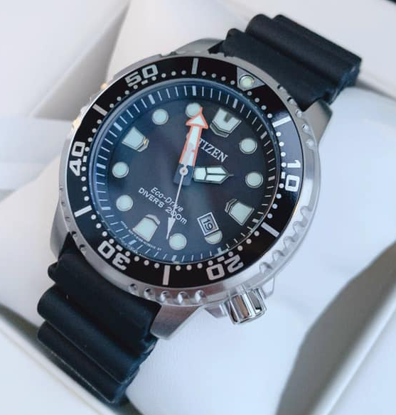 Citizen BN0150-28E Promaster Diver Eco-Drive Men's Watch Black