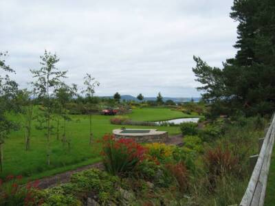 Photo 6x4 Garden at Oldtown of Leys Lochardil A well tended plot - comple c2006
