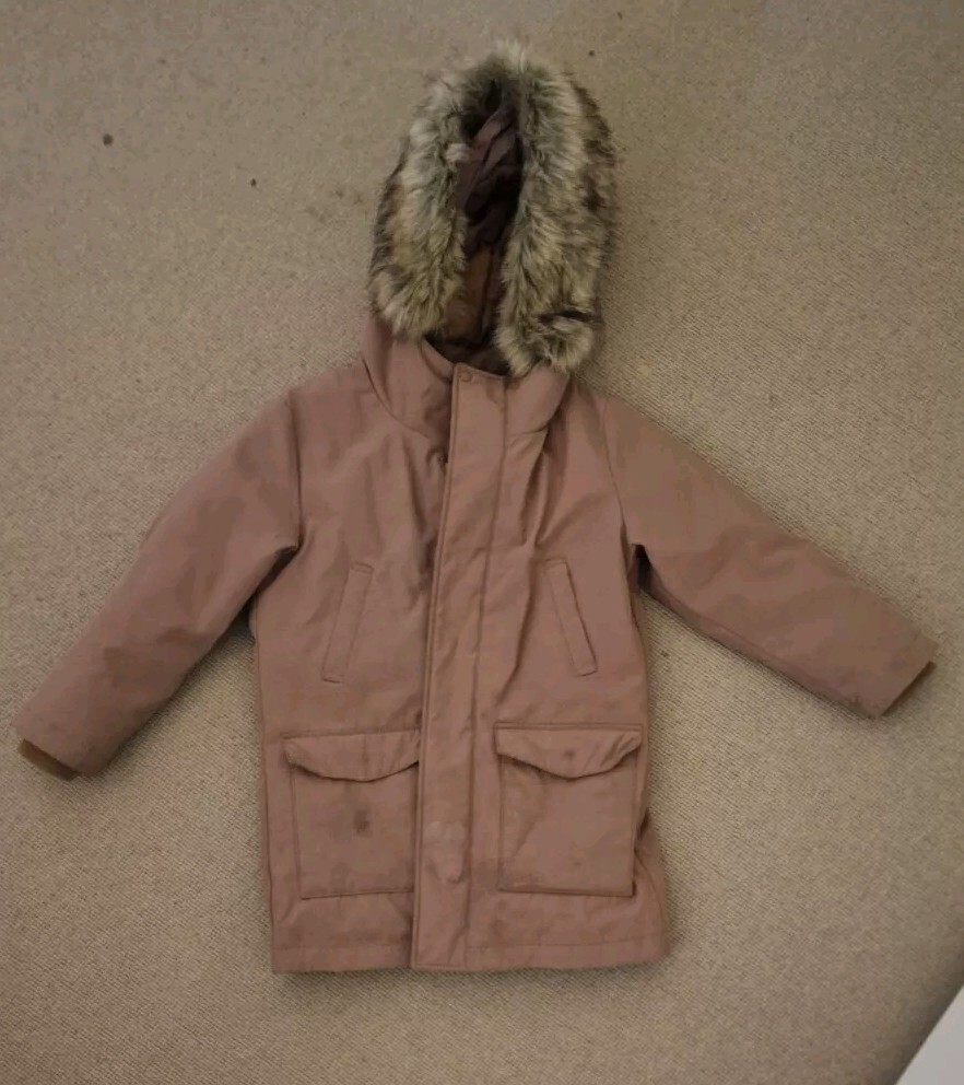Uniqlo Kids Warm Padded Hooded Coat Age 5-6y (120cm) UK