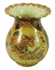 艺妓花瓶日本古董花瓶| eBay