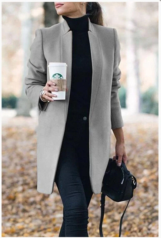 Ladies long hotsell jacket suit