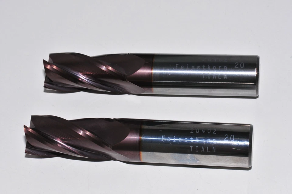 HM-Fräser Ø 20 mm Garant Feinstkorn TIALN 2 Stück RHV17075 - Bild 4 von 4