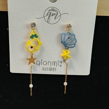 Süß Ohrringe Ohrstecker Ohrschmuck bunt Mä...