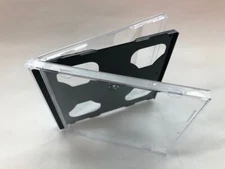 200 NEW HIGH QUALITY 10.4MM DOUBLE CD JEWEL CASES WITH BLACK TRAY, 2CD