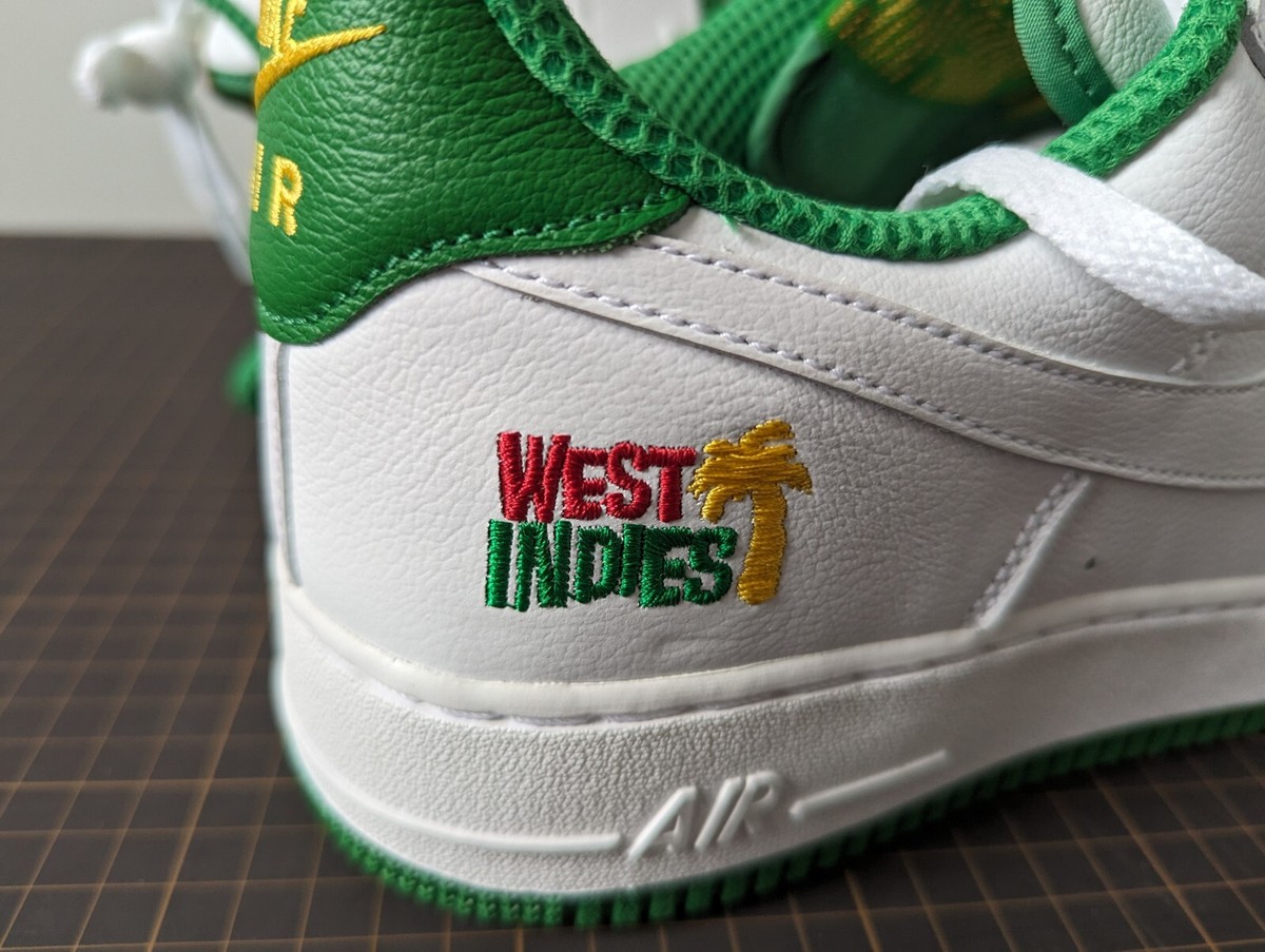 【新品未使用・美品】Nike Air Force 1 WEST INDIES Amazon.com | Nike Mens Air Force 1 DX1156 100 West Indies