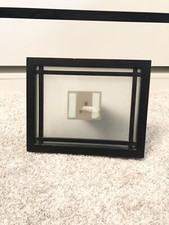 Matte Black Tabletop Picture Frame
