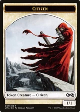 10 Token Cards - CITIZEN - Ultimate Masters (UMA) - Magic MTG FTG