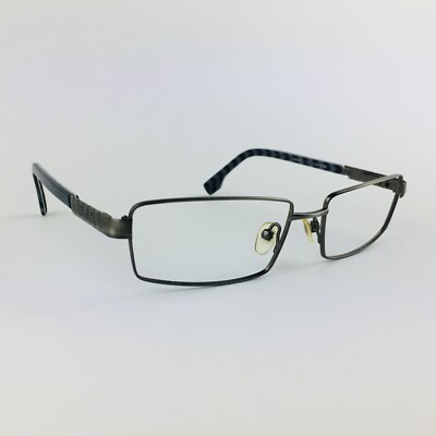 DUCK AND COVER Brille GRAU RECHTECKIG Brillengestell MOD: DC010 C1