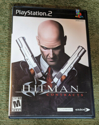 Hitman Contracts Playstation 2 PS2 Video Game Complete Black Label
