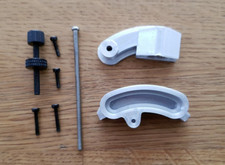 Ammortizzatore fluido SME Serie V, IV, 309, 310, 312 (stampato in 3D) variante argento