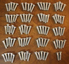 97 Midwest Fastener 3/8" x 1-1/2" Long Zinc Hex Bolts. Fine Thread. Grade 5.