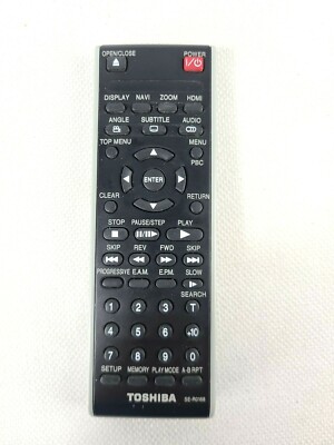 Original Toshiba SE-R0168 DVD Remote Control for SD-4980 SD-4980SU B1 (F4) (XA)