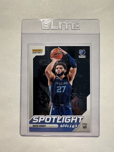 Tarjeta David Roddy 1/965 Panini Instant ""SPOTLIGHT NOOKIES"" 2022-23 # RS23 de radiocontrol - Imagen 2 de 3