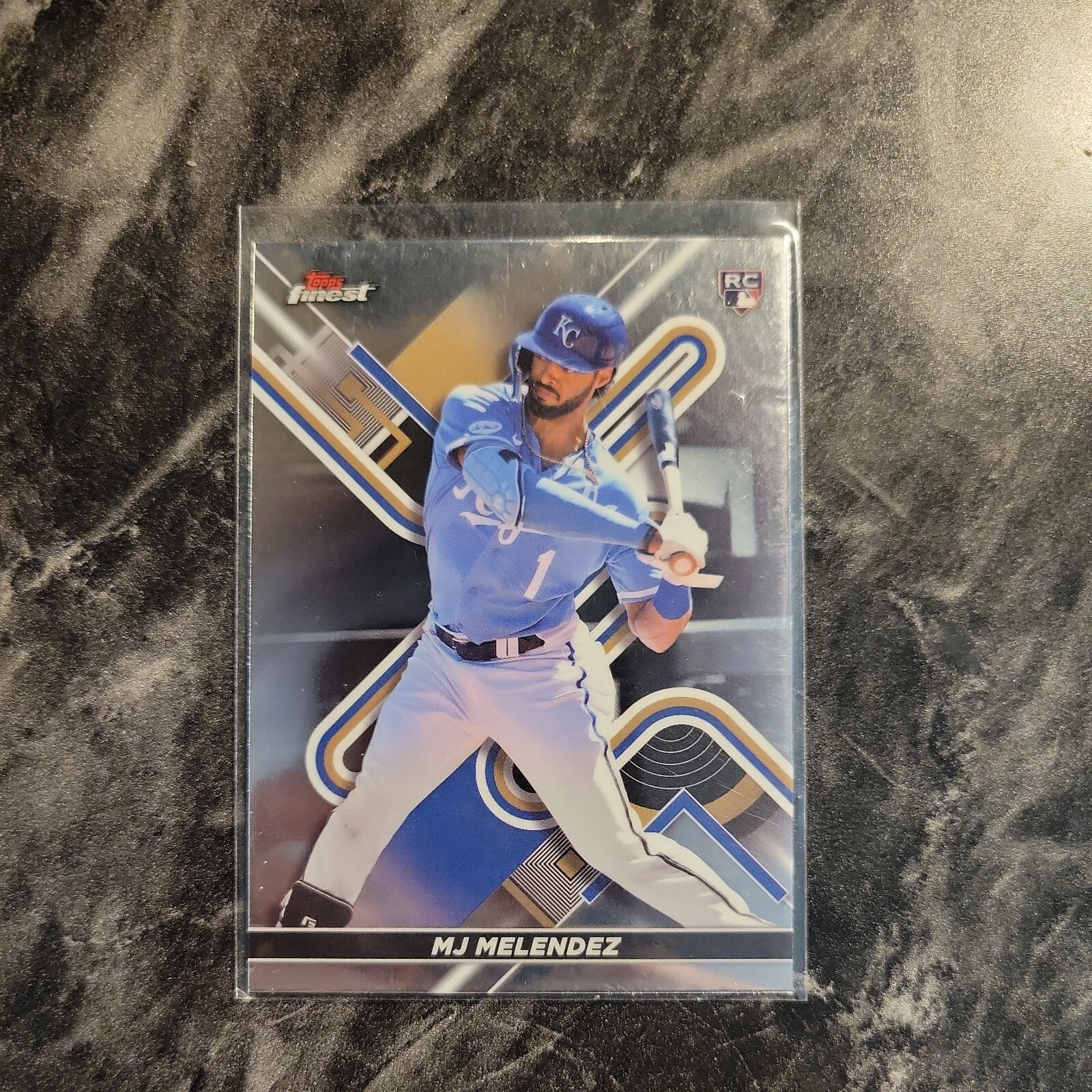 2022 Topps Finest #57 MJ Melendez - Kansas City Royals (RC)
