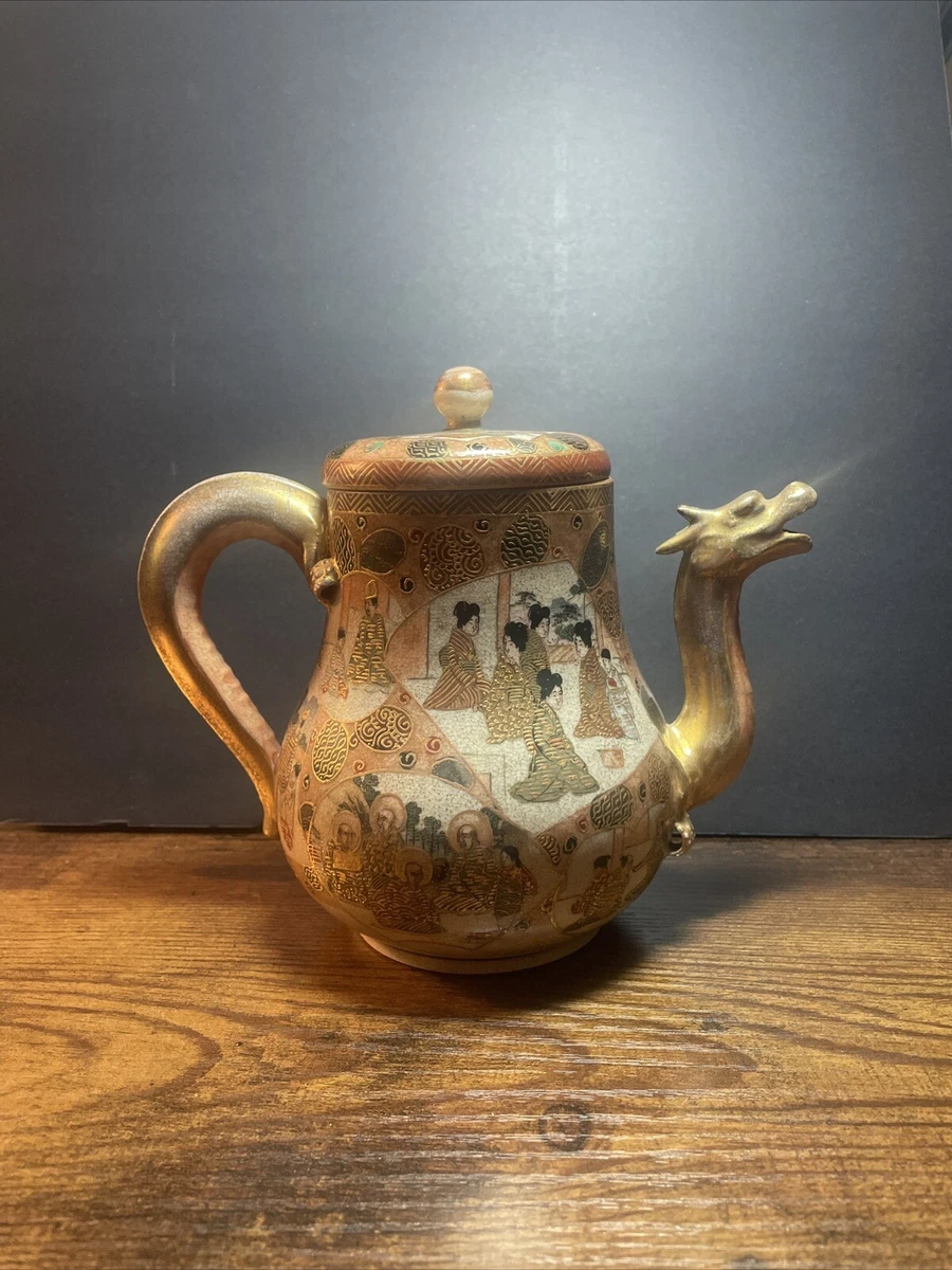 陶瓷古董日本茶壶| eBay