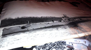 1925 Photo U.S.S. S-19 Submarine New London Conn. 8 x 10