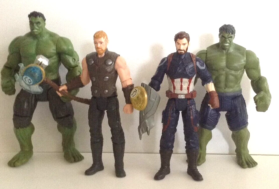 Marvel Avengers Infinity War Hero Vision Figuras Gran Lote Casi Completo Foto 2 de 4