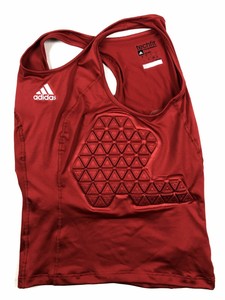 adidas padded compression shirt