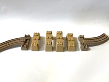 THOMAS the TRAIN Trackmaster Graduated Bridge Riser Set, Ground, 5/8", 1.25", 2"