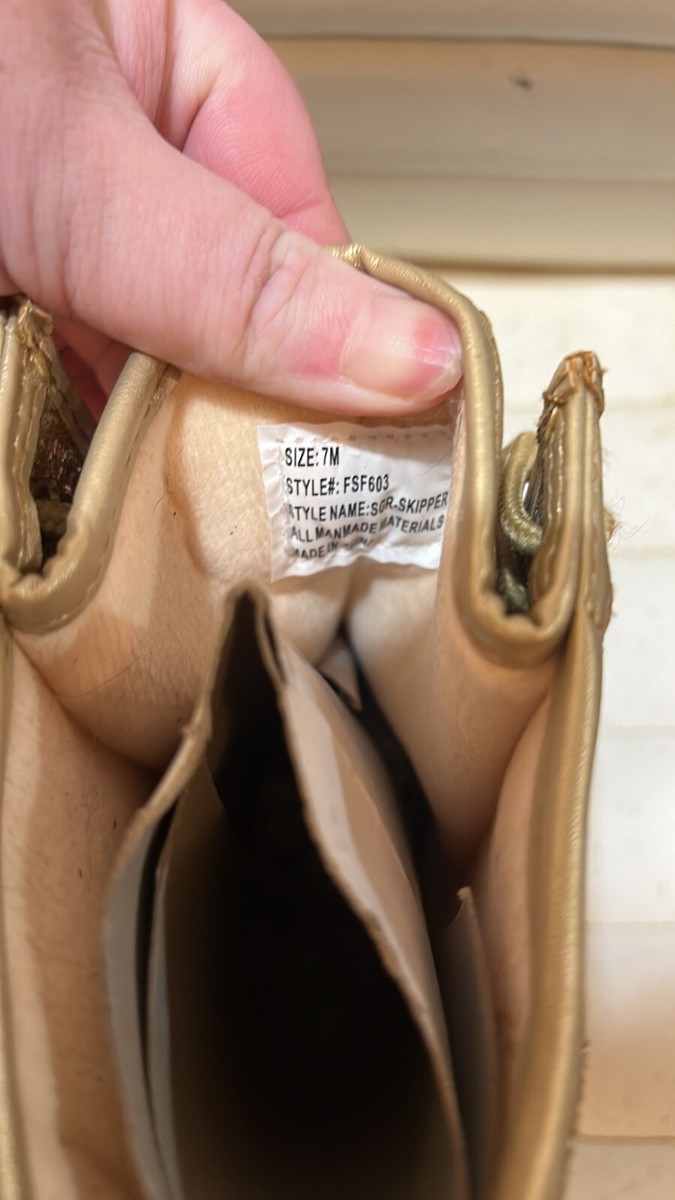 SUGAR Duck Rain Boots Size Skipper Gold Glitter Navy Blue New