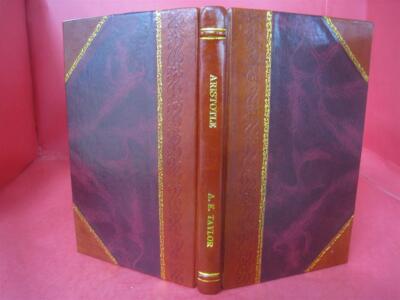 Aristotle 1912 By A. E. Taylor [Leather Bound] | eBay