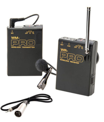Pro HM660 WLM XLR M wireless lavalier mic for JVC HM660 HM650U HM620U HM600U