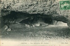 ORIVAL map interior view of the caves