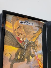 Master of Monsters (Sega Genesis, 1991) CIB, Tested Nice Cart, WATER DAMAGED BOX