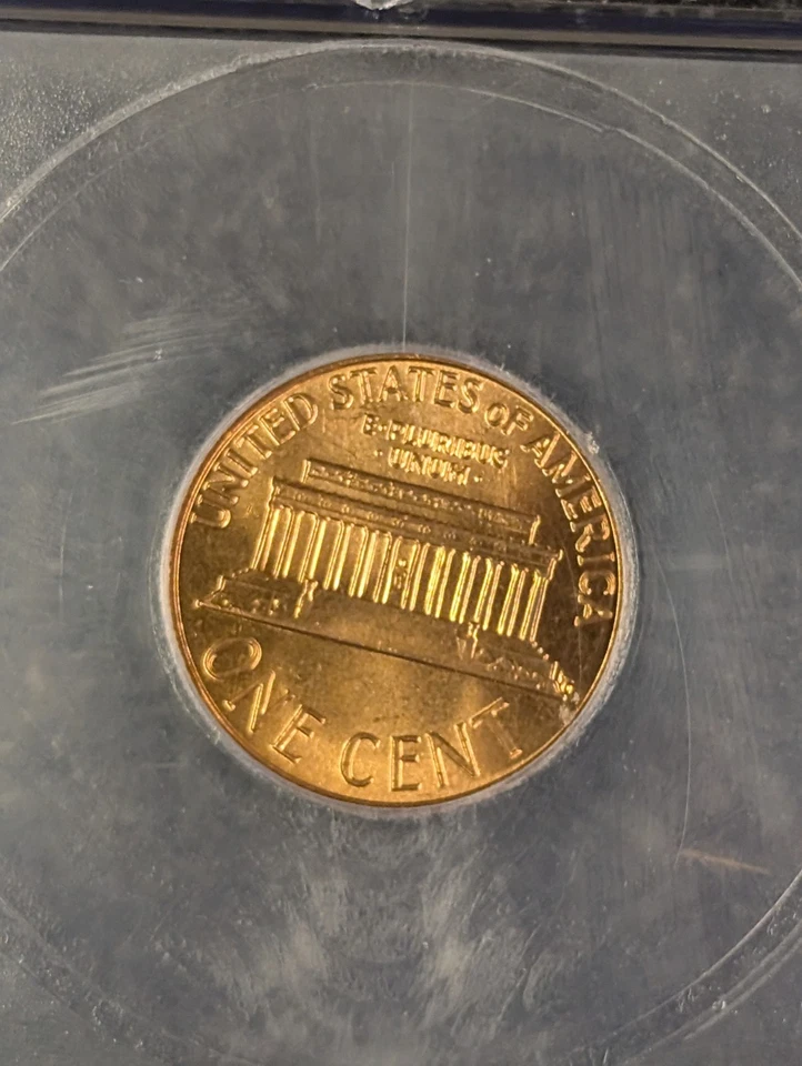 1976 D MS 67+ RD Lincoln Memorial Cent ICG New Austin Hutto Signed White Label - Image 4 of 4