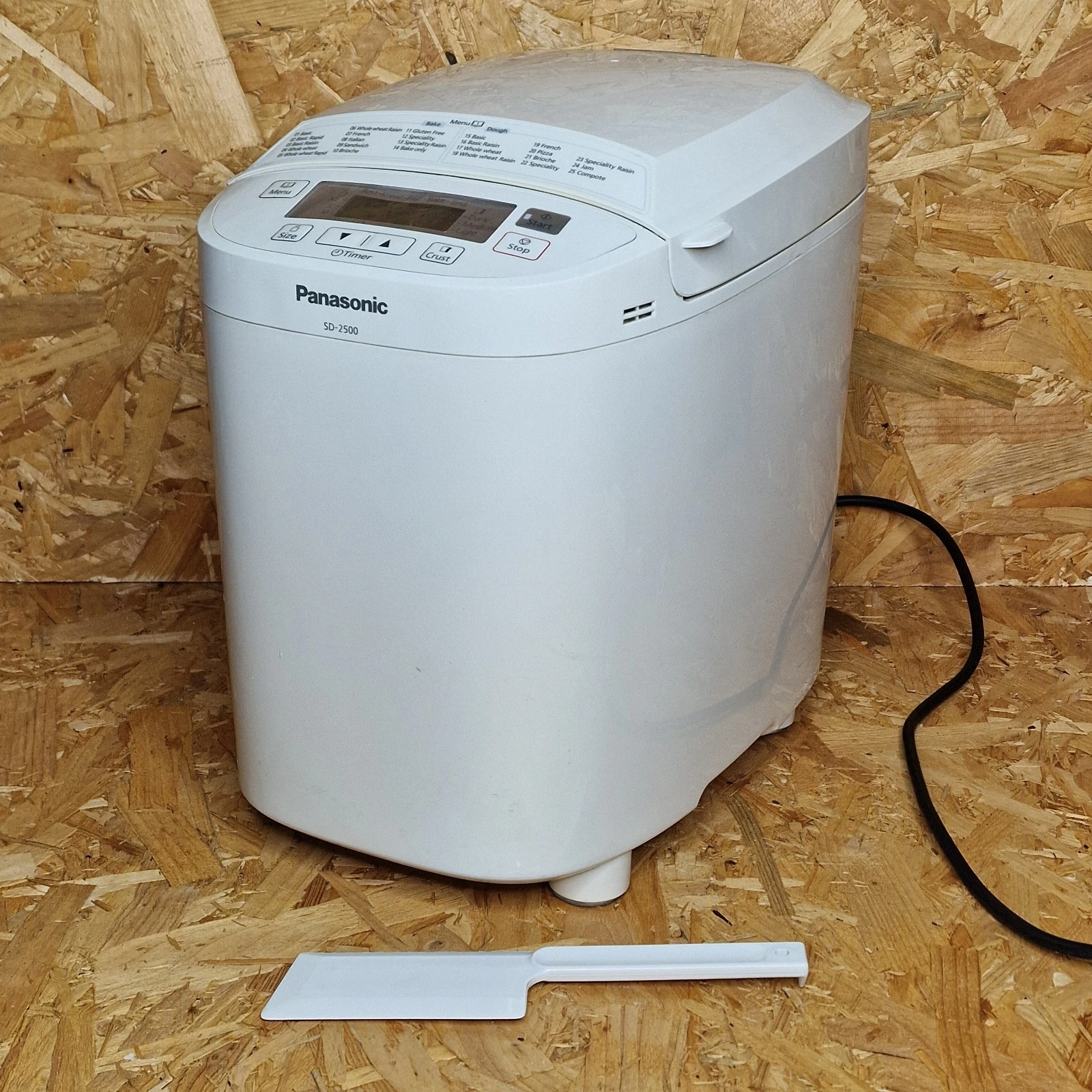 Panasonic SD-2500 Bread Maker White 25 Settings Made In Japan With Scraper
Opens in a new window or