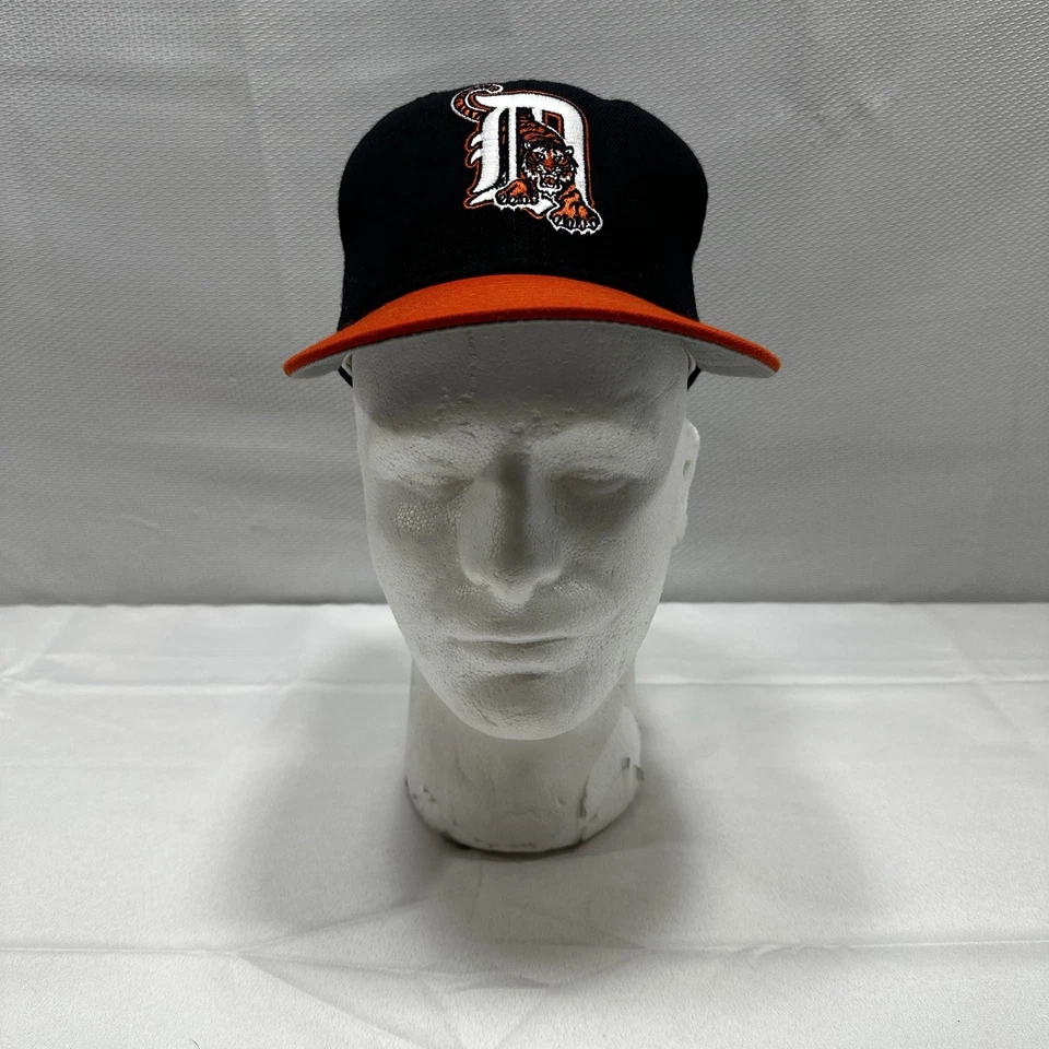 Vintage Detroit Tigers Fitted Wool Hat New Era 5950 Pro Diamond Collection 6 3/4 - Image 2 of 4