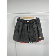 Vintage Nike Denim Shorts Made in Italy 90s Andre Agassi Tennis L