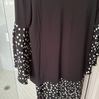 Joseph Ribkoff Women's 2 Piece Black Dot Wide Leg Pants Size 4 Top 6 Set EUC — photo 10