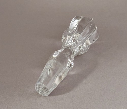 Alter Glasstöpsel Stöpsel Karaffe Flacon * farblos 8,9cm ø Schaft 0,86-1,5cm - Picture 3 of 3