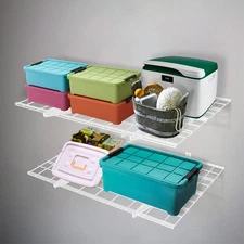 STOREADY 2x4 Adjustable Ceiling Overhead Garage Storage Rack Safe Stable Shelf