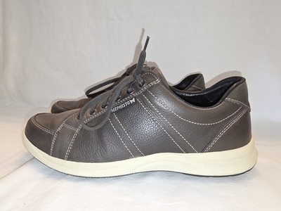 Mephisto Hero Men's 9 Run Off Air Jet System Brown Leather Oxford Casual Shoes