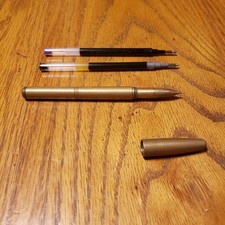 Machine Era Solid Brass Pen - Accepts Pilot G2 Refills