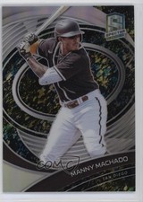 2021 Panini Spectra Splatter Prizm /8 Manny Machado #37 1rb1