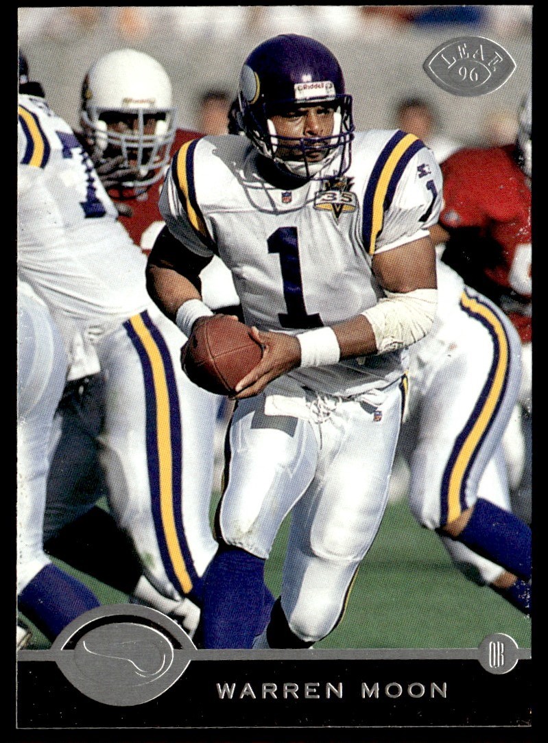 1996 Leaf Collectors Edition Warren Moon Minnesota Vikings #20