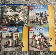 LEGO CREATOR: Toy & Grocery Shop (31036) 99% complete W/ Manuals + Both Mini Fig