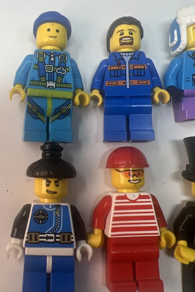 LEGO City Minifigure Lot of 10 | Police Pilot Explorer Arctic Town People - Image 2 of 4