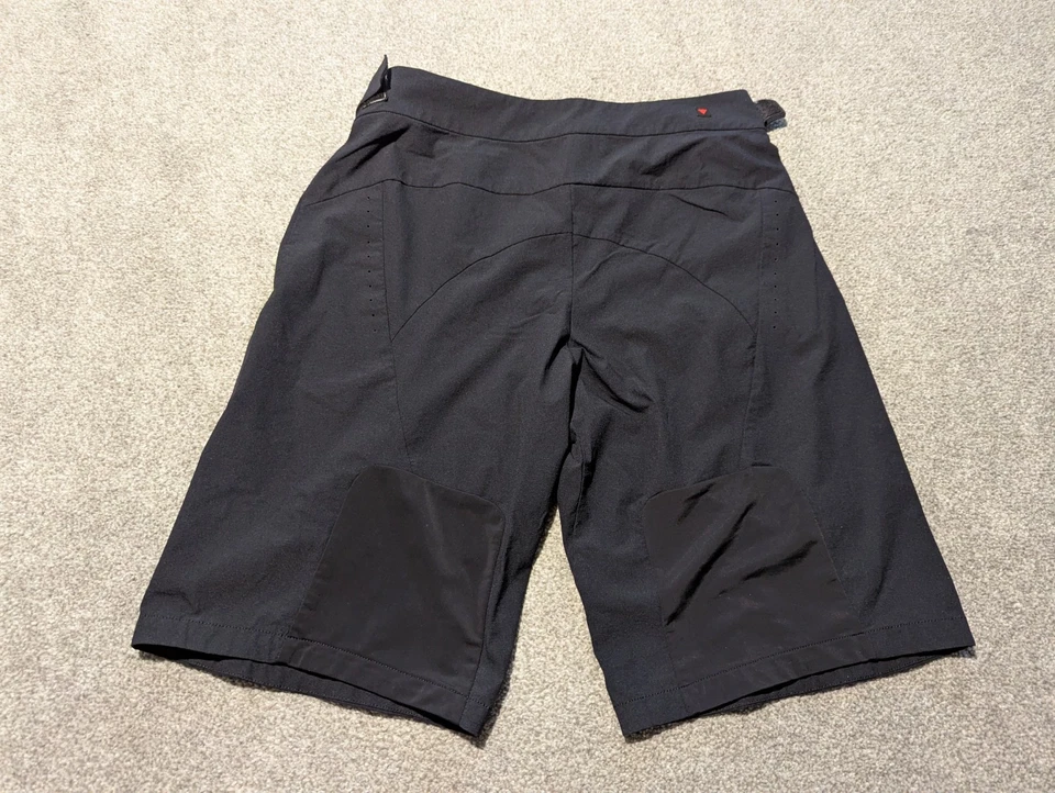 Dainese 短裤男式大号黑色 Terratec 自行车骑行户外无衬垫 — 第 3/4 张图片