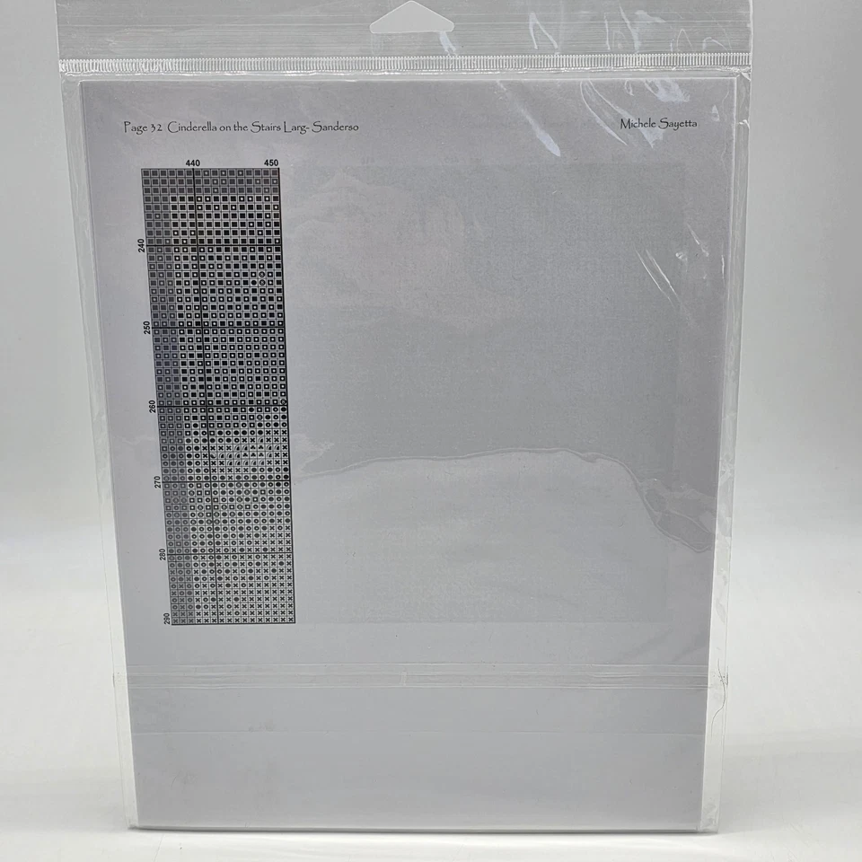 Heaven and Earth Designs Cinderella On The Stairs Cross Stitch Large Format - Image 3 of 4