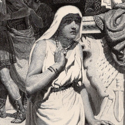 The Gladiator s Wife Dramatic Roman Arena Scene 1892 Antique Engraving