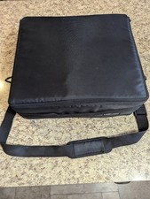 Case Logic 120 Cassette Double Sided Storage Travel Case W/ 58 Cassettes Black