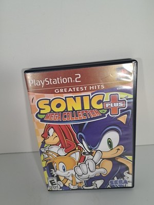 Sonic Mega Collection Plus (Sony Playstation 2, 2004) Greatest Hits No Manual 